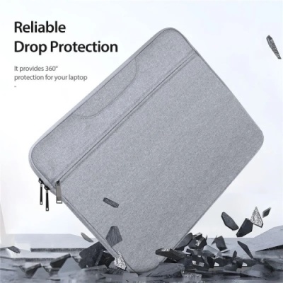 сумка для ноутбука dux ducis lbtc horizontal handbag for 13"-13.9" (light grey) 