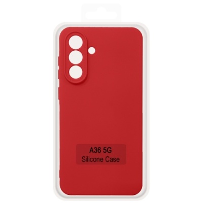 Купить чохол soft silicone case full для samsung a366 galaxy a36 5g/samsung a376 galaxy a37 5g (red) онлайн