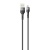 кабель ridea rc-xs51 x-silicone usb - microusb 3a 2m (чорний) 