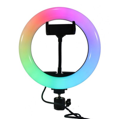 кільцева лампа rgb mj20 20cm 