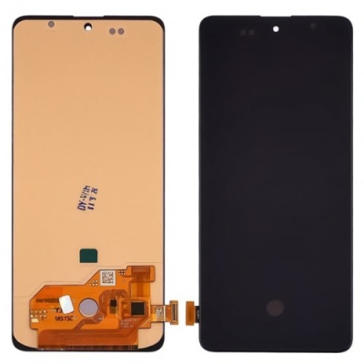 дисплей для samsung a515 galaxy a51 з чорним тачскріном (oled)