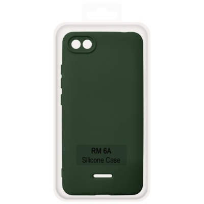 Купить чохол soft silicone case full для xiaomi redmi 6a (dark green) онлайн