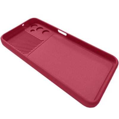 Купить силіконовий чохол soft tpu armor camshield для samsung a145 galaxy a14 4g/a146 galaxy a14 5g - wine red онлайн
