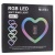 кільцева лампа rgb jm33-13 33cm (heart style) 