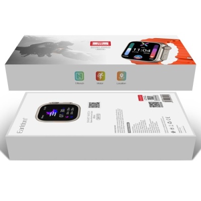 смарт-годинник earldom et-sw10 49mm (чорний) 