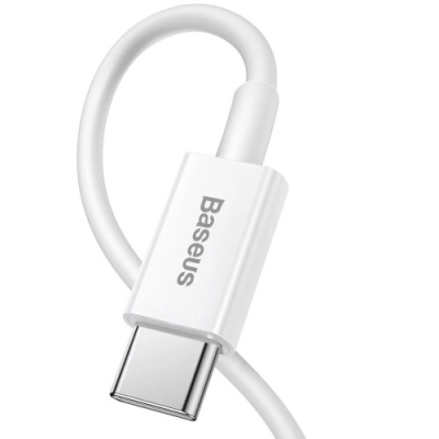 кабель baseus superior series (pd) type-c - lightning 20w/2m (catlys-c02) (white) 