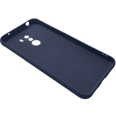 Купить чохол soft silicone case full для xiaomi poco f1 (dark blue) онлайн