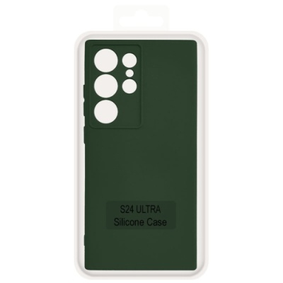 Купить чохол soft silicone case full для samsung s928 galaxy s24 ultra (dark green) онлайн
