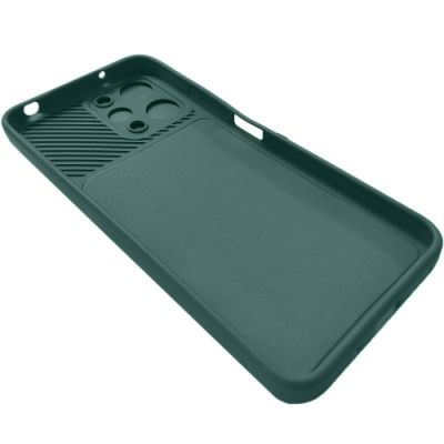 Купить силіконовий чохол soft tpu armor camshield для xiaomi redmi 12 - dark green онлайн