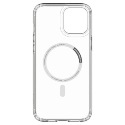 Купить чохол tpu+pc spigen ultra hybrid with magsafe для apple iphone 13 pro max (transparent) онлайн