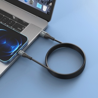 кабель hoco x72 usb - lightning 2.4a/1m (чорний) 
