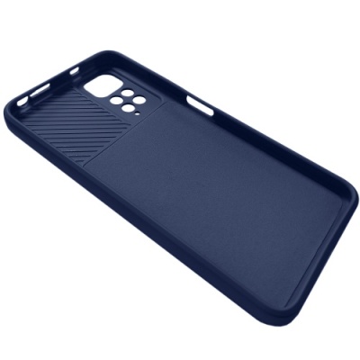 Купить силіконовий чохол soft tpu armor camshield для xiaomi redmi note 12s - dark blue онлайн