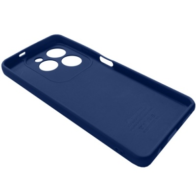 Купить чохол soft silicone case full для infinix hot 40/40 pro (синій) онлайн