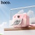 дитячий фотоапарат hoco dv204 dual-camera з миттєвим друком (рожевий) 