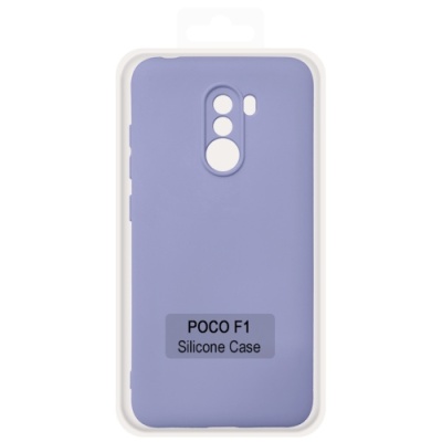 Купить чохол soft silicone case full для xiaomi poco f1 (lilac) онлайн