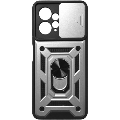Купить чохол-накладка armor magnet camshield для xiaomi redmi note 12 4g - silver онлайн