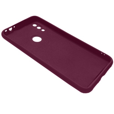 Купить чохол soft silicone case full для xiaomi redmi 7 (maroon) онлайн