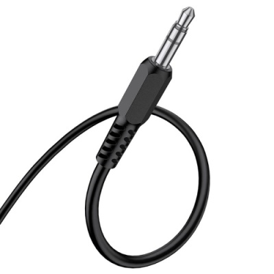 кабель aux borofone bl8 3.5mm(male) - type-c(male) 1m (чорний) 