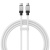 кабель baseus coolplay series (pd) type-c - type-c 100w/1m (cakw000202) (white) 