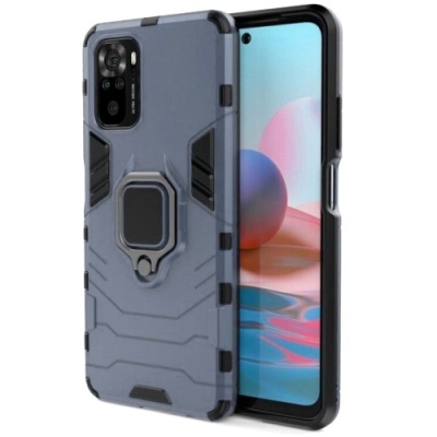 Купить чохол-накладка armor magnet для xiaomi redmi note 10/note 10s/poco m5s - blue онлайн