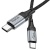 кабель hoco x102 type-c - type-c 60w/1m (чорний) 