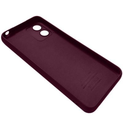 Купить чохол soft silicone case full для motorola e13 (бордовий) онлайн
