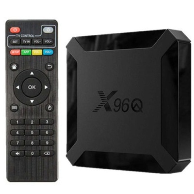 тв приставка x96q  1/8 allwinner h313, andr 10 (lan 1000 lerning) 