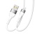 кабель ridea rc-xs51 x-silicone usb - lightning 12w 1.2m (бiлий) 