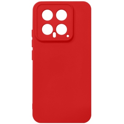 Купить чохол soft silicone case full для xiaomi 14 (red) онлайн
