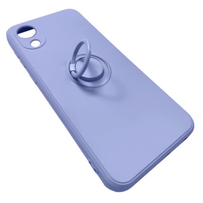Купить силіконовий чохол soft silicone casevsmagnet ring для samsung a032 galaxy a03 core - lavender онлайн