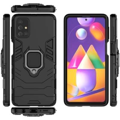 Купить чохол-накладка armor magnet для samsung m317 galaxy m31s - black онлайн