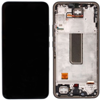 дисплей для samsung a346 galaxy a34 (2023) (дисплей small size) з сенсором та рамкою black (oled)