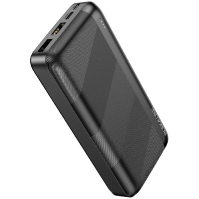додаткова батарея power bank borofone bj27a 20000 mah (чорний) 