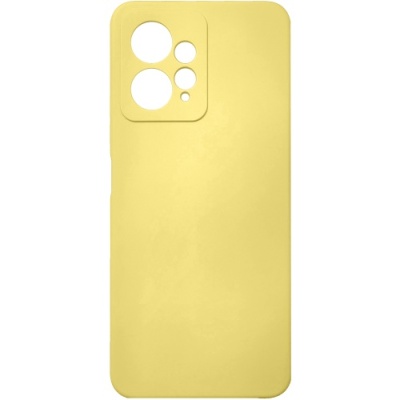 Купить силіконовий чохол soft silicone case для xiaomi redmi note 12 4g (лимонний) онлайн