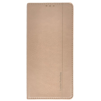 Купить чохол-книжка leather fold для xiaomi poco x3/x3 pro (золотий) онлайн