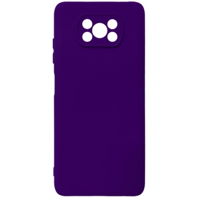 Купить чохол soft silicone case full для xiaomi poco x3/x3 pro (purple) онлайн