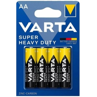 батарейка varta r6 aa super heavy duty (4шт) 