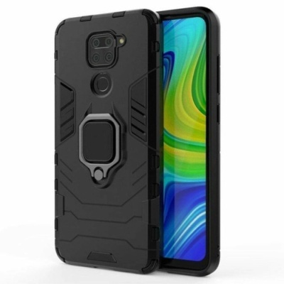 Купить чохол-накладка armor magnet для xiaomi redmi note 9 - black онлайн