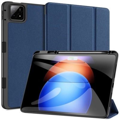 Купить чохол dux ducis domo для xiaomi pad 6s pro 12.4" with stylus pen holder & auto sleep wake (blue) онлайн