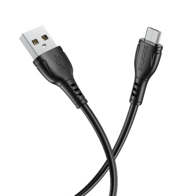 кабель borofone bx51 usb - microusb 2.4a/1m (чорний) 