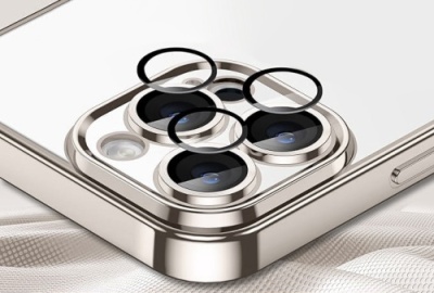 Купить чохол tpu metallic full camera with magsafe для apple iphone 15 pro (titan) онлайн