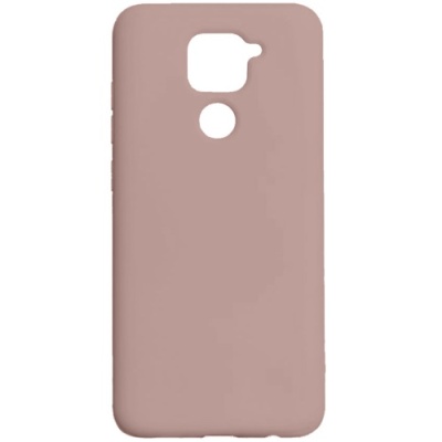 Купить силіконовий чохол soft silicone case для xiaomi redmi note 9 - powder онлайн