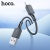 кабель hoco x101 silicone usb - type-c 3.0a/1m (чорний) 