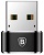 перехідник baseus type-c to usb (black) 