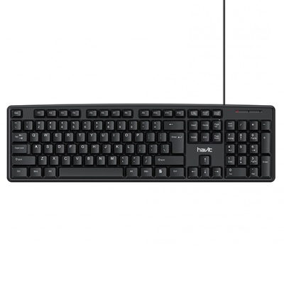 клавіатура провідна havit hv- kb271 black 