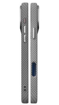 Купить чохол piblue carbon glacier magsafe (pl-99) для apple iphone 16 pro (титаново-сірий) онлайн