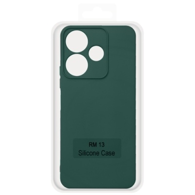 Купить чохол soft silicone case full для xiaomi redmi 13 4g/poco m6 4g (midnight green) онлайн