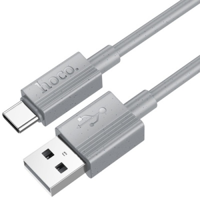 кабель hoco x107 usb - type-c 3.0a/1m (сірий) 
