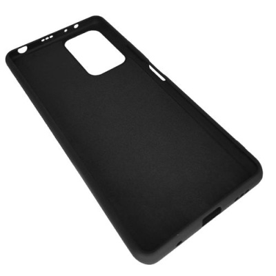 Купить силіконовий чохол soft silicone case для xiaomi redmi note 10 pro - black онлайн