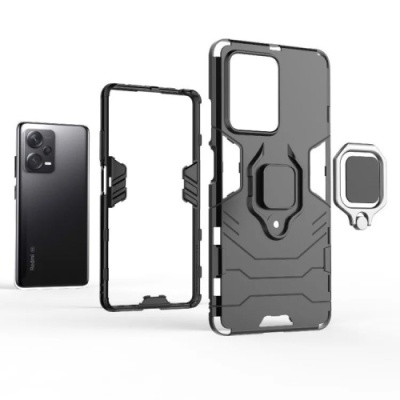 Купить чохол-накладка armor magnet для xiaomi redmi note 12 pro 5g/ xiaomi poco x5 pro 5g - black онлайн